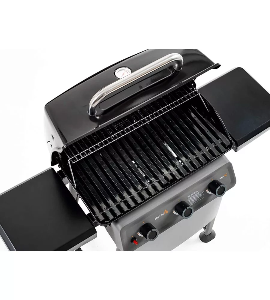 BARBECUE A GAS SOCHEF "DIABLO" CON COTTURA AUSTRALIANA 3 BRUCIATORI